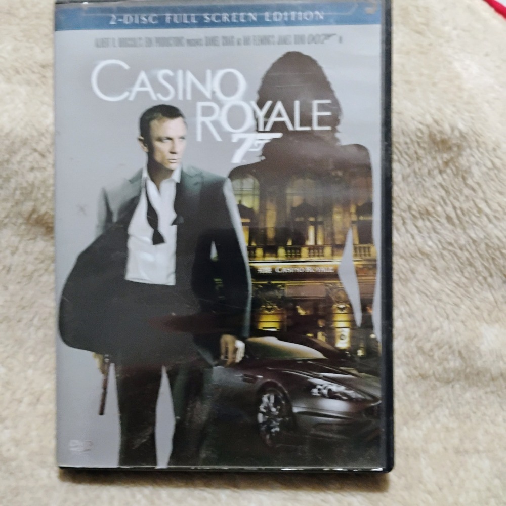Casino Royale James Bond 007 2-Disc Full Screen Edition DVD Daniel Craig Spy